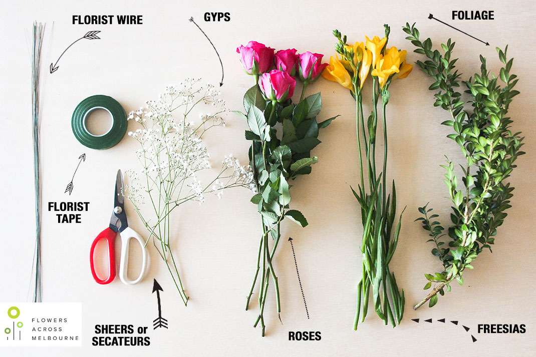 DIY Flower Crown Tutorial 