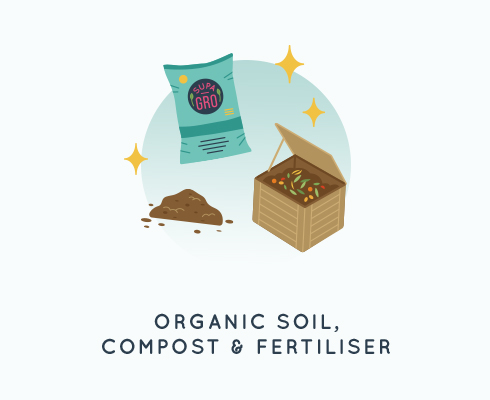Topic Image for Organic Soil, Compost and Fertiliser